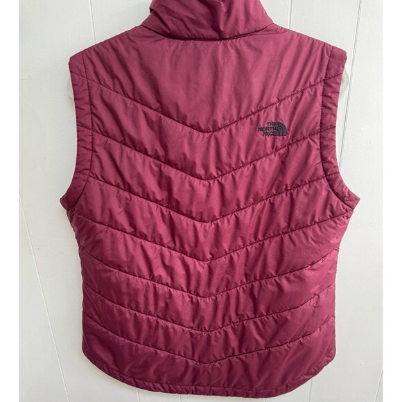 The North Face Womens size L Tamburello Quilted Vest Insulated Red Performance - Picture 5 of 10